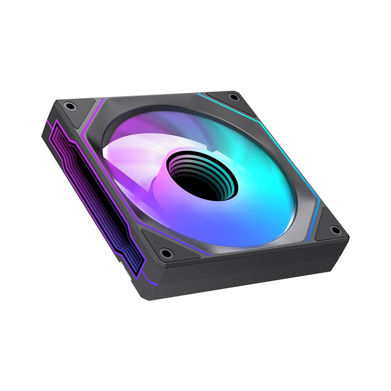 GOLDEN FIELD 4RS 1200 ARGB FAN BLACK thumbnail 3