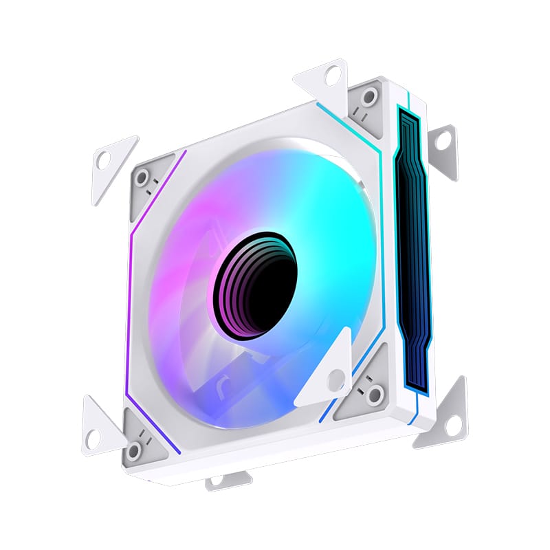 GOLDEN FIELD 4RS 1200 ARGB FAN WHITE thumbnail 2