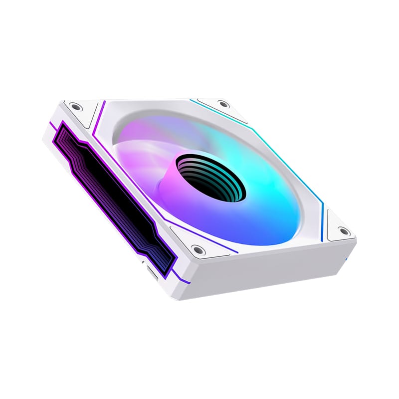 GOLDEN FIELD 4RS 1200 ARGB FAN WHITE thumbnail 3