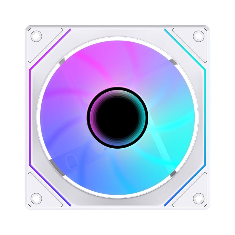 GOLDEN FIELD 4RS 1200 ARGB FAN WHITE thumbnail 4