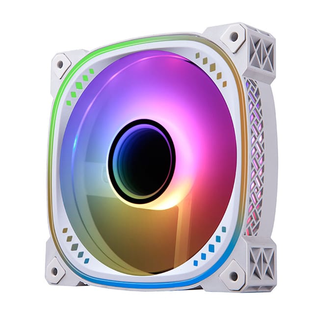 GOLDEN FIELD PRISM 2 6 Pin RGB FAN WHITE