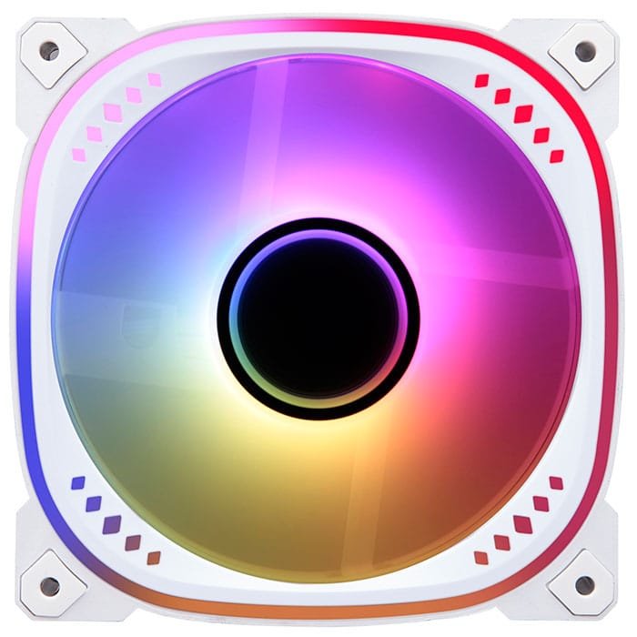 GOLDEN FIELD PRISM 2 6 Pin RGB FAN WHITE thumbnail 3