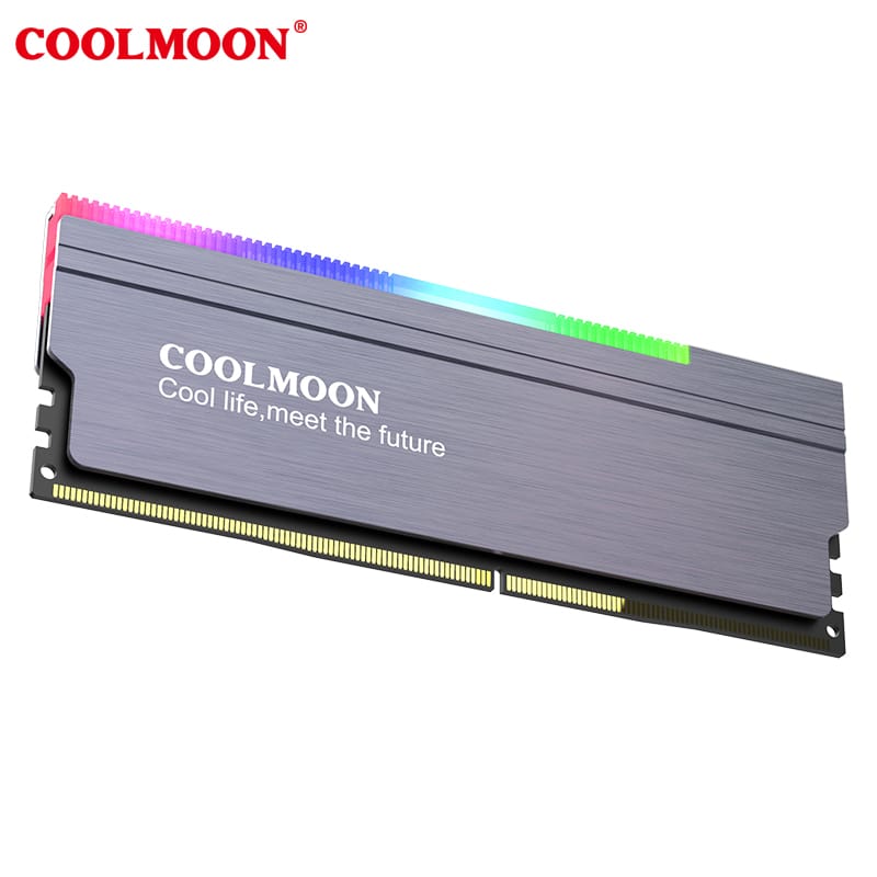 COOL MOON ARGB RAM HEAT SINK RA-1 thumbnail 2