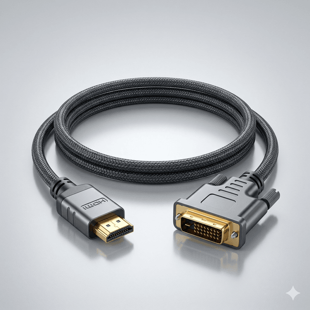 HDMI To DVI Cable 1.5m HD