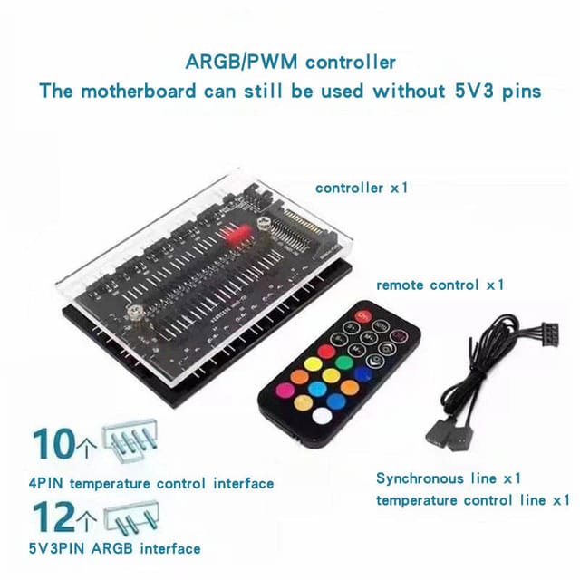 RUIX 3 PIN ARGB CONTROLLER