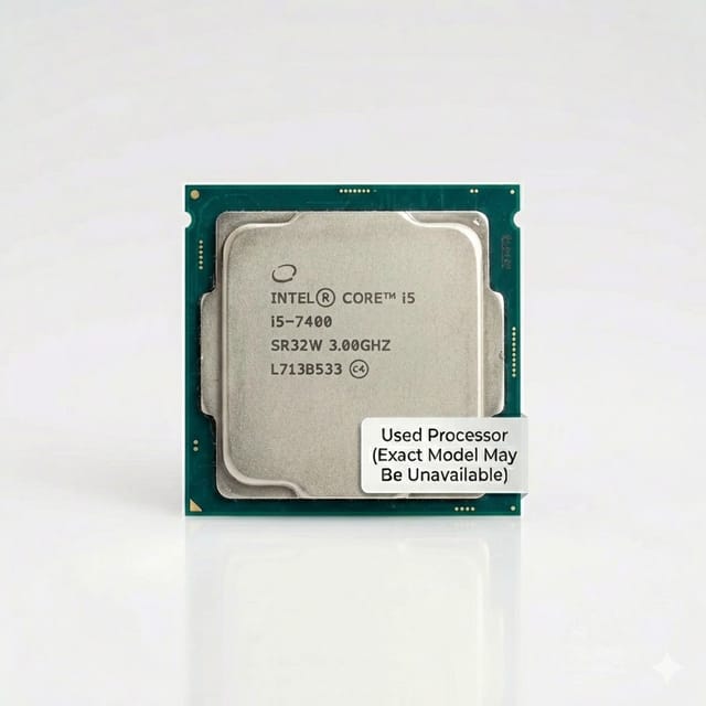 Intel i5 7xxx Processor Used