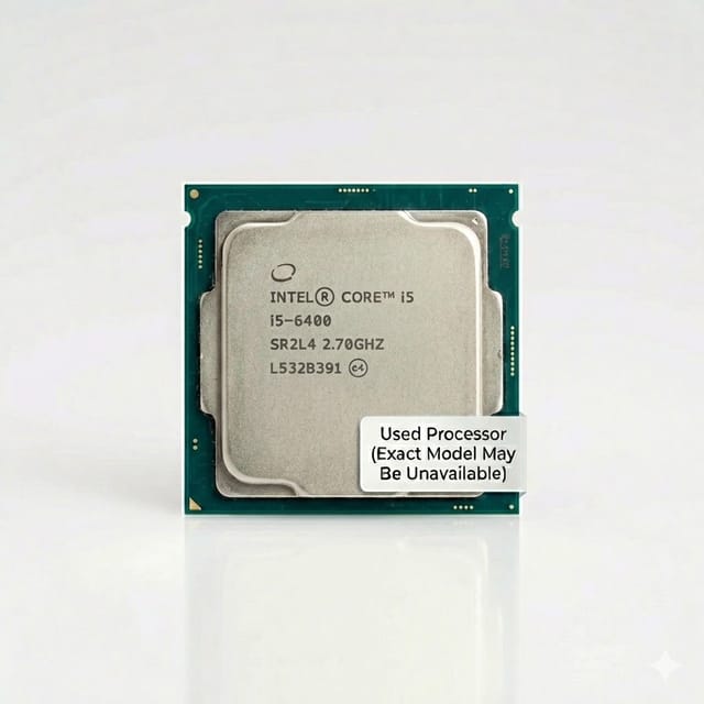 Intel i5 6xxx Processor Used