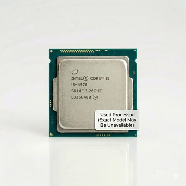 Intel i5 4xxx Processor Used