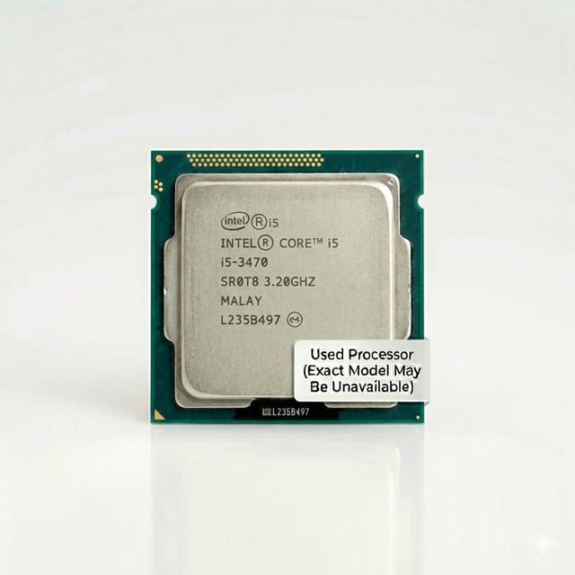 Intel i5 3xxx Processor Used