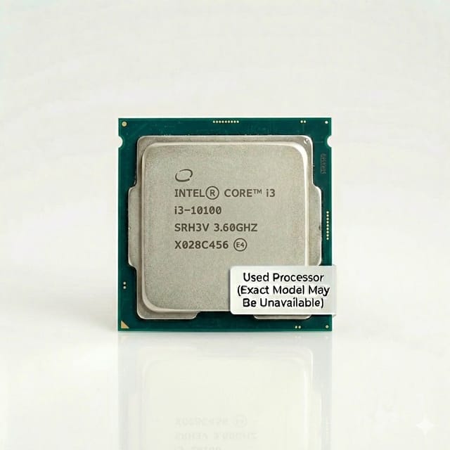 Intel i3 10xxx Processor Used
