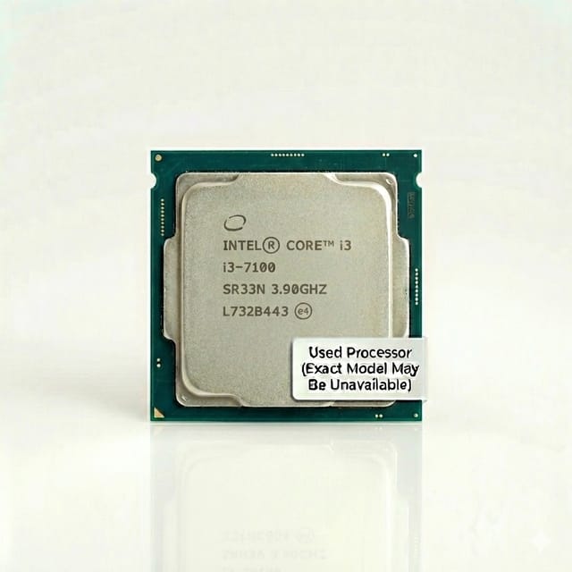 Intel i3 7xxx Processor Used