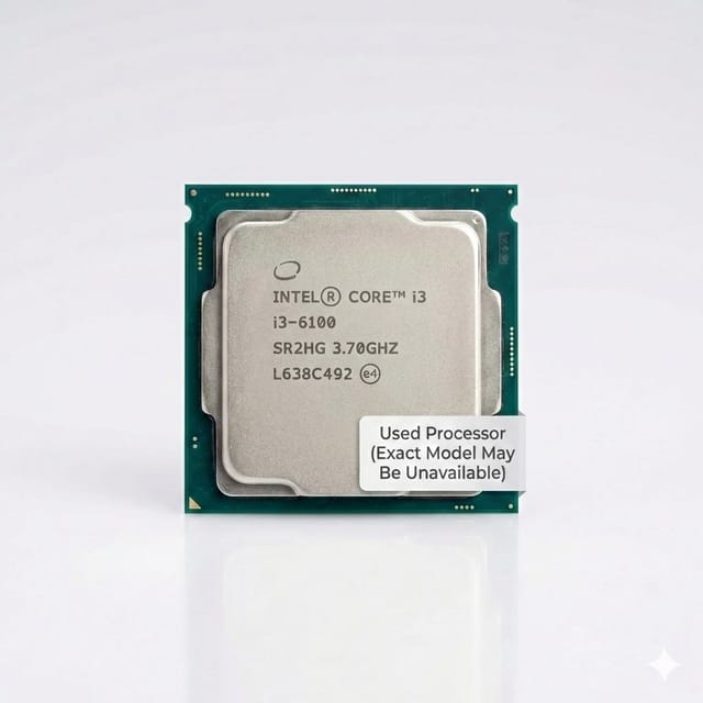 Intel i3 6xxx Processor Used
