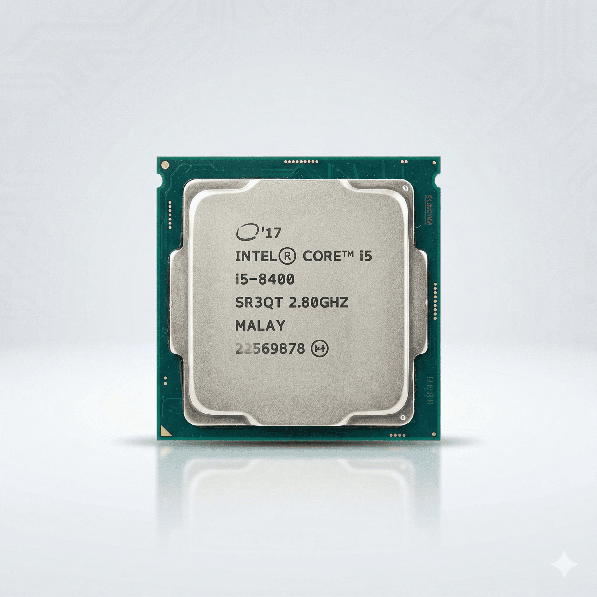 Intel i5 8xxx Processor Used