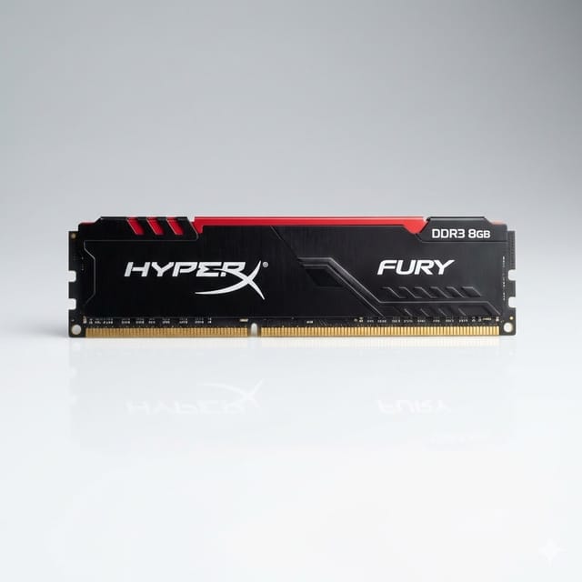 DDR3 8GB RAM Desktop Used ( HYPER X )
