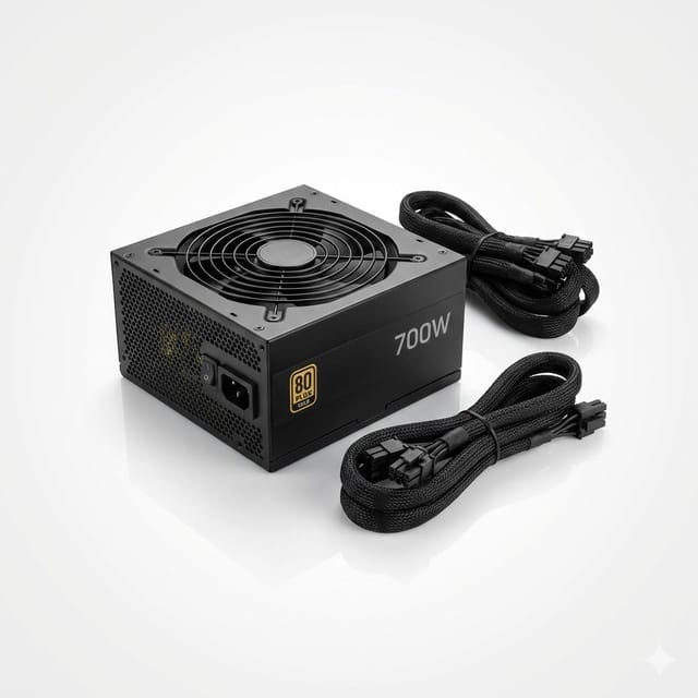 700W 80+ Dual 8 Pin POWER SUPPLY
