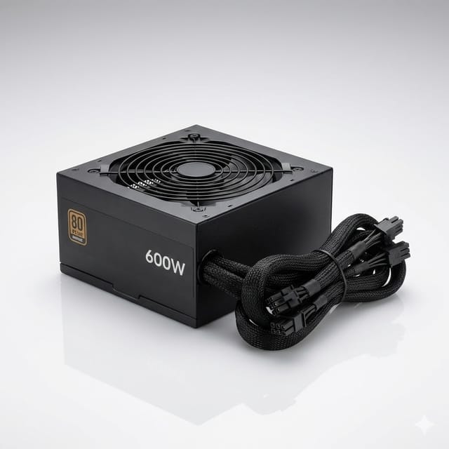 600W Dual 8 Pin POWER SUPPLY