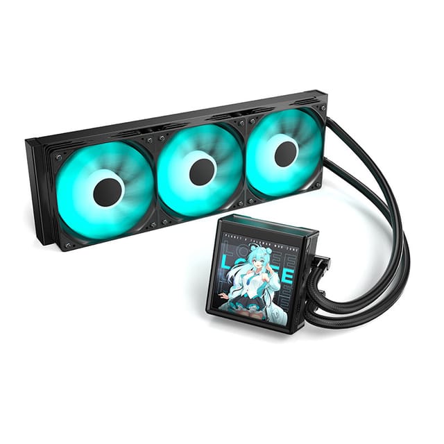 GOLDEN FIELD PV 360 LIQUID COOLER BLACK