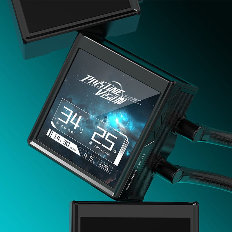 GOLDEN FIELD PV 360 LIQUID COOLER BLACK thumbnail 4