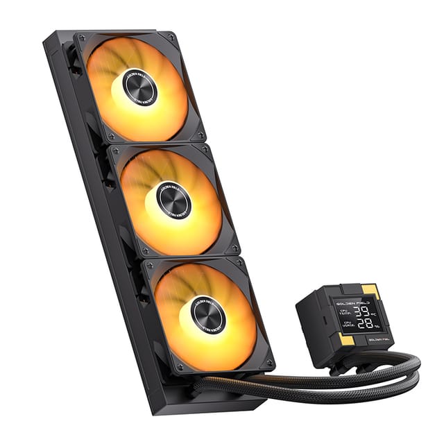 GOLDEN FIELD AV 360 LIQUID COOLER BLACK
