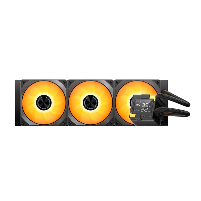 GOLDEN FIELD AV 360 LIQUID COOLER BLACK thumbnail 4
