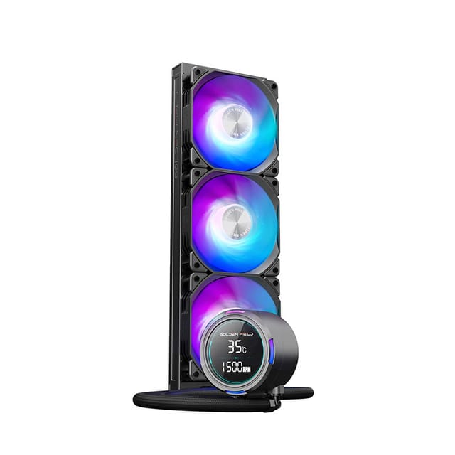 GOLDEN FIELD XD PRO 360 LIQUID COOLER BLACK