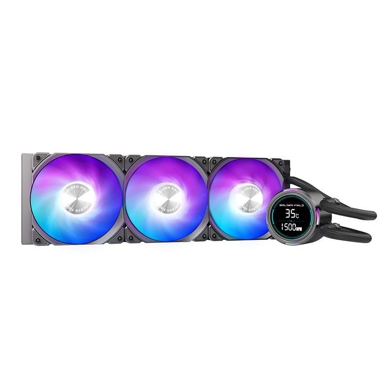 GOLDEN FIELD XD PRO 360 LIQUID COOLER BLACK thumbnail 4