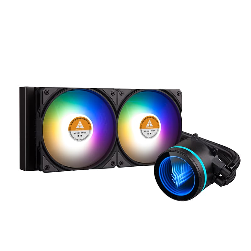 GOLDEN FIELD SF240 LIQUID COOLER BLACK thumbnail 2
