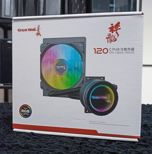 GREAT WALL 120 LIQUID COOLER BLACK