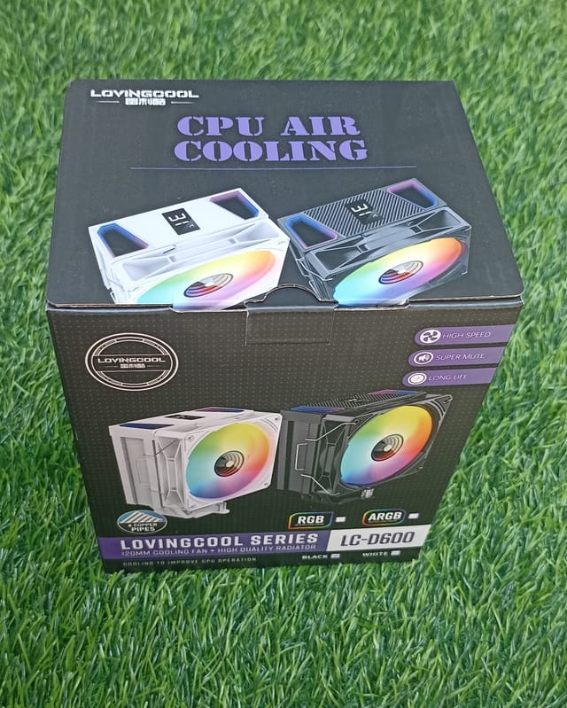 LOVING COOL LCD600 6P TOWER COOLER BLACK