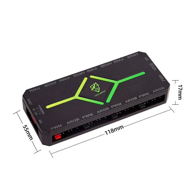 NEEDMAX 3 PIN ARGB CONTROLLER ( BLACK / WHITE )