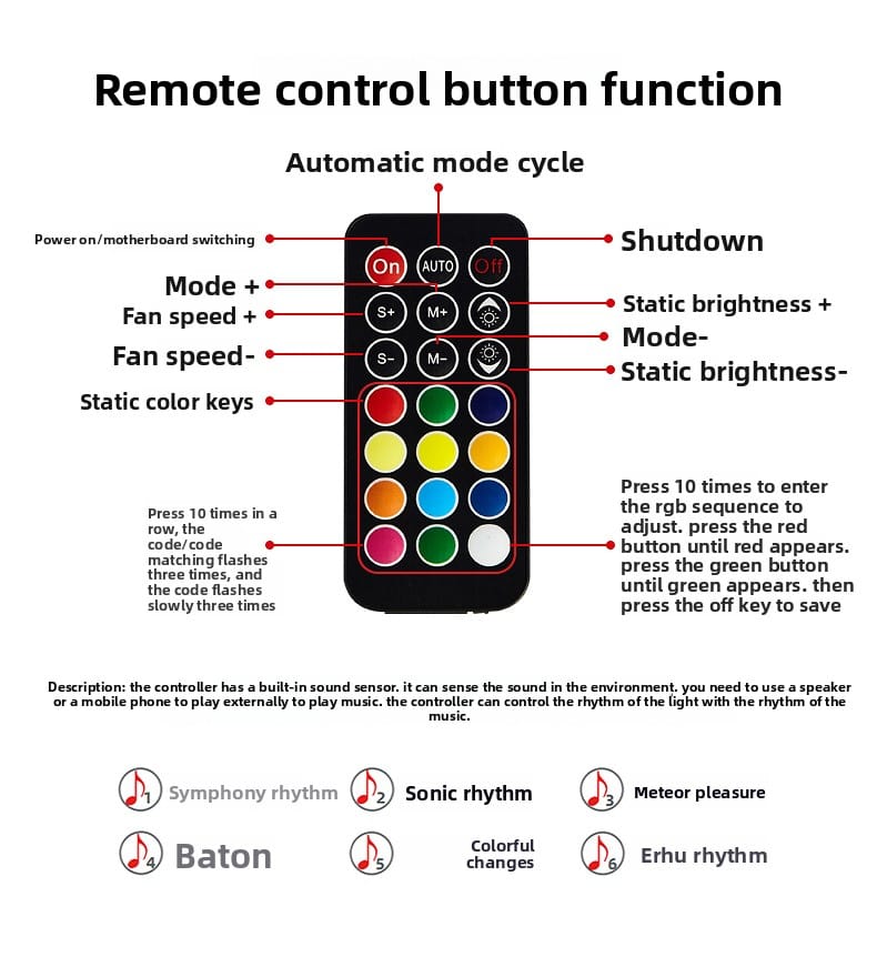 NEEDMAX 3 PIN ARGB CONTROLLER ( BLACK / WHITE ) thumbnail 3