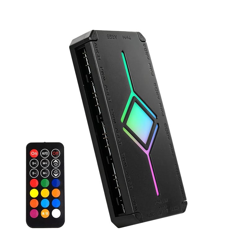 Golden Field 3 Pin ARGB Controller Black thumbnail 3