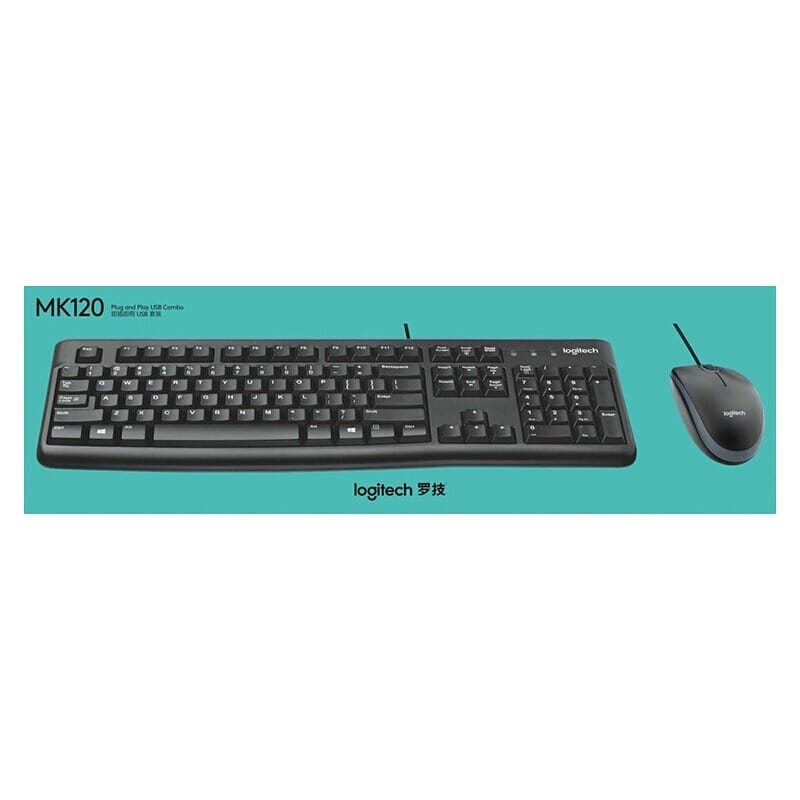 Logitech MK120 Office Keyboard & Mouse thumbnail 5