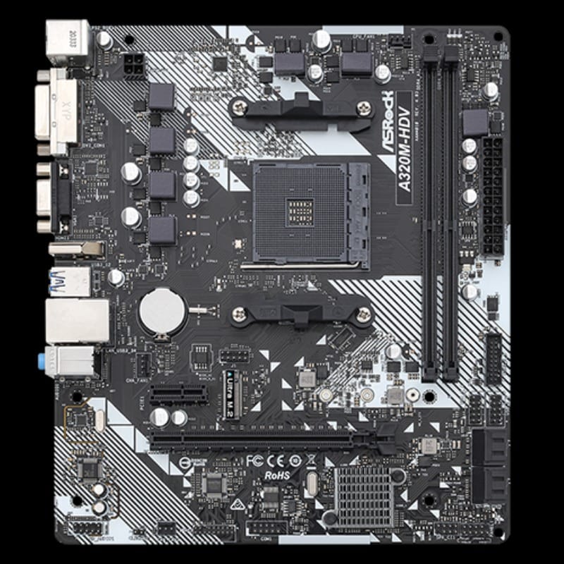 A320 AM4 M.2 Motherboard ( Asrock / Gigabyte )