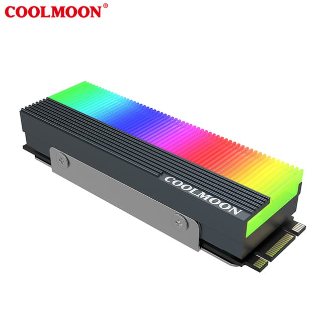 COOL MOON ARGB NVME HEAT SINK
